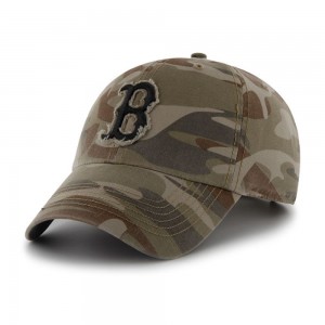 Camo Boston Red Sox Hat