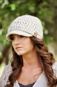 Crochet Newsboy Hat Pattern