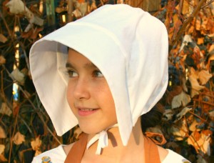 Girls Pilgrim Hat