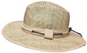 Mens Wide Brim Straw Hat