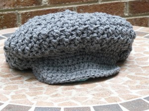 Newsboy Crochet Hat