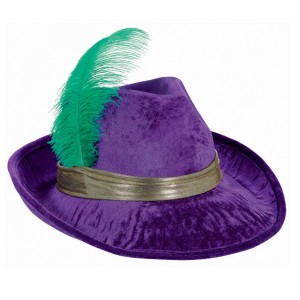 Pimp Hat with Feather