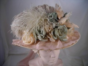 Victorian Hats with Birds
