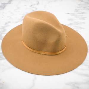 Wide Brim Fedora Hat