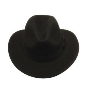 Wide Brimmed Fedora Hat