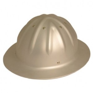 Aluminum Full Brim Hard Hat