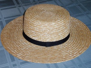 Amish Straw Hat Mens Fashion