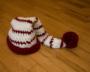 Baby Girl Santa Hat