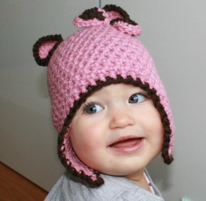 Bear Crochet Hat