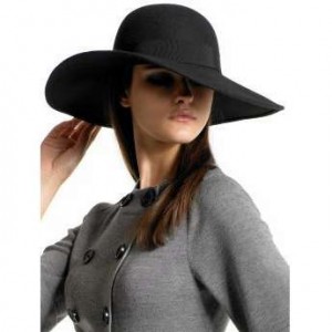 Big Black Floppy Hat