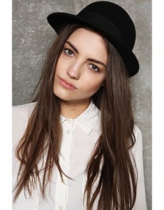 Black Bowler Hat Women