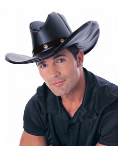 Black Cowboy Hat for Men
