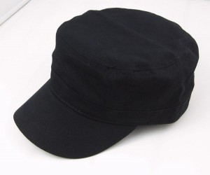 Black Military Style Hat