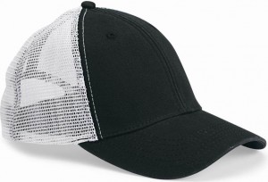 Black and White Trucker Hat