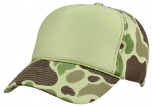 Blank Camo Trucker Hat