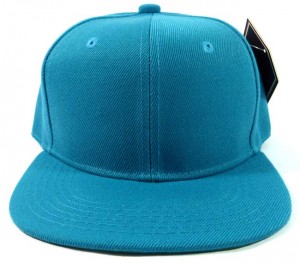 Blank Snapback Hats Blue