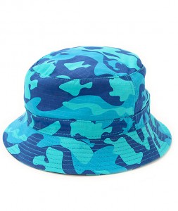 Blue Camo Bucket Hat