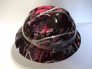 Camo Full Brim Hard Hats