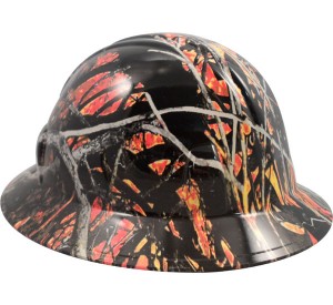 Camo Hard Hat Full Brim