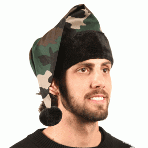 Camo Santa Hat Pictures