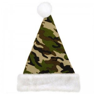 Camo Santa Hats