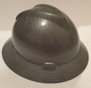 Carbon Fiber Hard Hat Full Brim