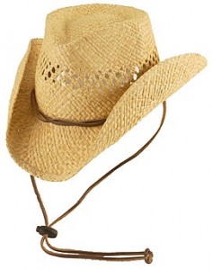 Child Straw Cowboy Hat