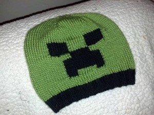 Creeper Hat Knitting Pattern