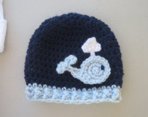 Crochet Whale Hat