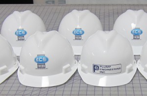 Custom Construction Hard Hats