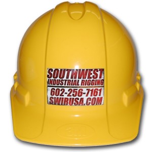 Custom Hard Hats Stickers