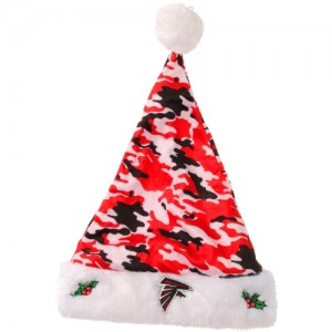 Digital Camo Santa Hat