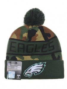 Eagles Camo Winter Hat