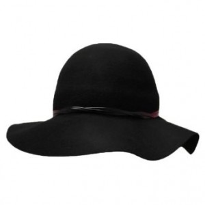 Felt Floppy Hat Black