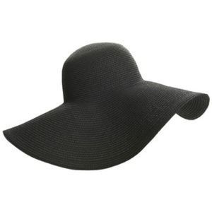 Floppy Black Sun Hat