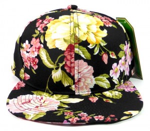Floral Snapback Hat