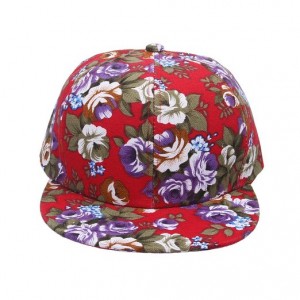 Floral Snapback Hats Men