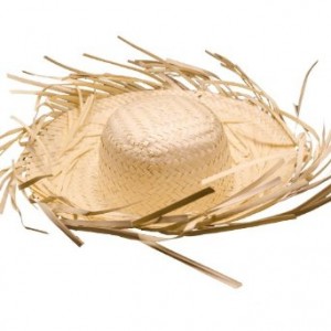 Frayed Straw Beach Hat