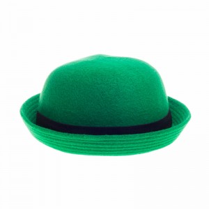 Green Bowler Hat Image