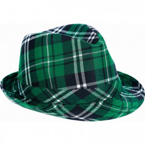 Green Plaid Hat