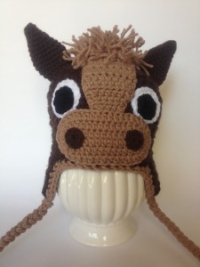 Horse Hat Crochet Pattern