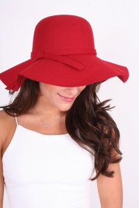 Images of Red Floppy Hat