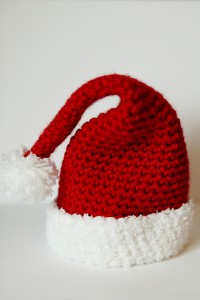 Infant Santa Hat Crochet Pattern