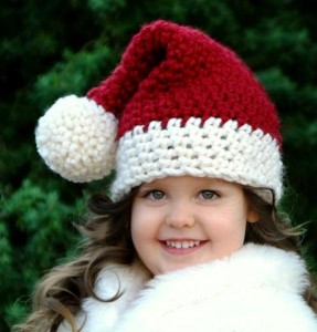 Infant Santa Hat Knit