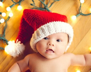 Infant Santa Hat Pictures