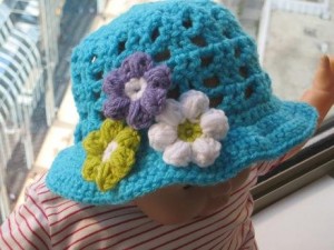 Infant Sun Hat Crochet Pattern