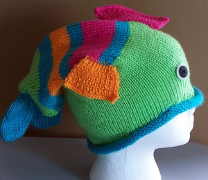 Knit Fish Hat