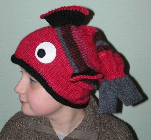 Knitted Fish Hat