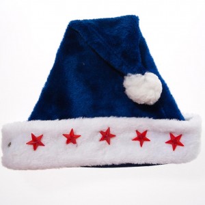 Light Blue Santa Hat