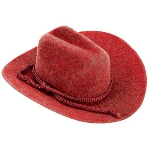 Little Red Cowboy Hat